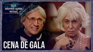 Cena de gala Miradas tensas entre la Vieja y Camila  2023 ¡Sálvese quien Putin  José Mota [upl. by Dehnel]