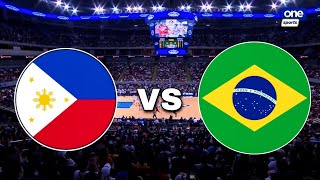 GILAS PILIPINAS VS BRAZIL SEMIS FIBA OQT [upl. by Candis49]