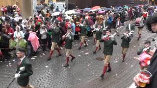 Trompetterkorps Alkmaar in de Carnavalsoptocht Keulen 2019 [upl. by Asirrak414]