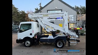 Nissan Cabstar NT400 Palfinger P 200 AXE Cherry Picker Access Platform  KX67 AHD [upl. by Akimat]