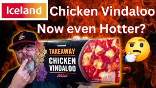 ICELAND  TAKEAWAY  CHICKEN VINDALOO  FOOD REVIEW [upl. by Idonah989]