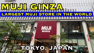 Muji Ginza  Global Flagship Store  Muji Hotel  Muji Diner  Tokyo Japan [upl. by Nahtnoj]