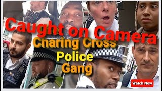 Charing Cross Police Gang Members Caught on Camera [upl. by Ettari]