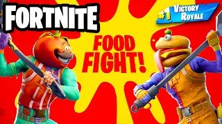 Food Fight Mounted Turret  Fortnite  Gameplay Part 59 [upl. by Irita626]