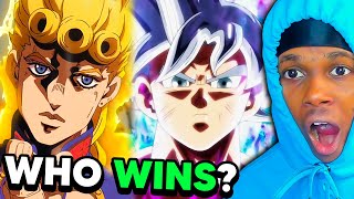 Giorno Vs Goku ISNT Close [upl. by Broeker]