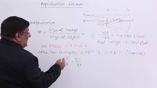 Class 12th – Magnification Formula  Ray Optics  Tutorials Point [upl. by Aitercul]