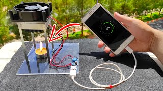 Thermoelectric generator Electricity from heat  Generator with Thermoelectric [upl. by Elhsa974]