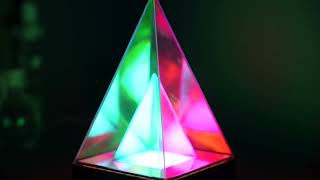 Holographic Pyramid Lamp [upl. by Merce]