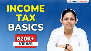 Basic Concepts of Income Tax in India  Exempt Income Deductions Rebate FY AY TDS Advance Tax [upl. by Kcirre377]