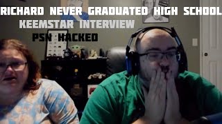 WingsOfRedemption and Keemstar interview  PSN account hacked again  Never graduated High School [upl. by Mccarthy]