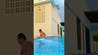 Merman transformation at the pool when noone sees merman thatguywithatail mermaid duyung siren [upl. by Devon]