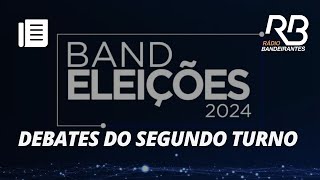 HOJE Grupo Bandeirantes realiza debates do segundo turno  Jornal Gente [upl. by Hayne]