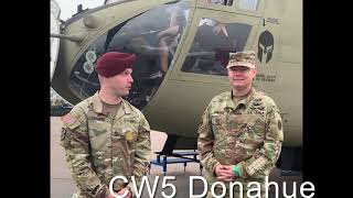 US Army Warrant Officer Recruiting Spotlight  153A  CW5 Donahue Army Aviation Branch Proponent [upl. by Winona]