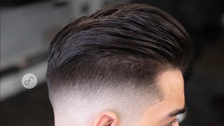 Como cortar cabello LARGO de hombre con un FADE  TUTORIAL [upl. by Platto]