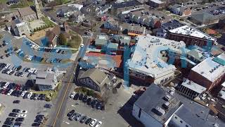 Downtown Westport CT Drone Footage  Westport CT From the Air [upl. by Thurmond]