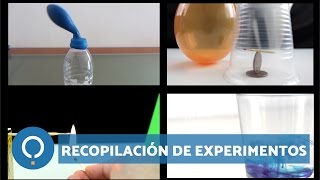 EXPERIMENTOS CASEROS para NIÑOS  FÁCILES DE HACER [upl. by Yessej843]