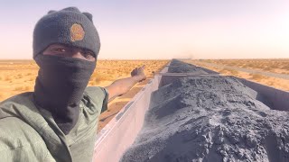 Riding the World’s Deadliest Train in Mauritania 🇲🇷 [upl. by Jeroma]