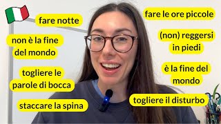 8 useful Italian phrases for daily use to boost your informal conversations B1  Subtitles [upl. by Aretahs]