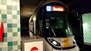 The Antwerp Metro Tram Belgium [upl. by Aarika]