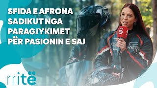 Pasioni për motora Sfida e Afrona Sadikut nga paragjykimet për pasionin e saj [upl. by Uella]