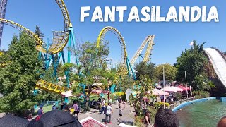 Fantasilandia 🎢🎡 Panoramas en Santiago 🙌🏻🎉 [upl. by Nylarad]