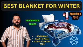 best blanket for heavy winter  best blanket for winter in india  best hot blanket for winter [upl. by Kinson48]