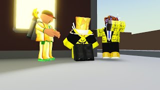 Doing a 1v1v1 with my friends Roblox BedWars [upl. by Eiramave]