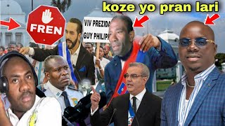 24 Nov fèk konfime talèa vin tnde prezidan Guy Philip tout Moun mezanmi Teriel Thelus antrave [upl. by Hatnamas]