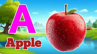 Phonics Song with TWO Words  A For Apple  ABC Alphabet Songs with Sounds for Children 611 [upl. by Woo]