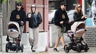 Robert Pattinson Spotted With Fiancée Suki Waterhouse and Their SixMonthOld Daughter Out in LA [upl. by Valera]