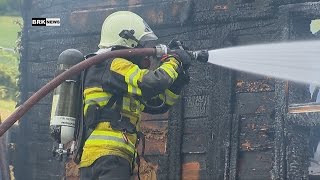 Herisau AR Bauernhaus in Vollbrand [upl. by Pulcheria]