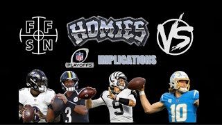 Homies “Playoff Implication Weekend in the AFC North  Shedeur Sanders Bowl” [upl. by Zoltai565]