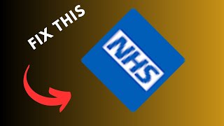 How to fix NHS app not working [upl. by Eluk133]