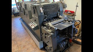 Heidelberg GTO 52 VP [upl. by Leda]