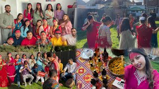 Dashain vlog 2081 🥰 Panche baja ma nachiyo 💃Family vlog uk 🥰 [upl. by Monetta893]