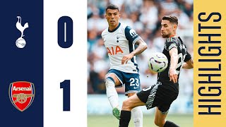 TOTTENHAM HOTSPUR 01 ARSENAL  PREMIER LEAGUE HIGHLIGHTS  NORTH LONDON DERBY DEFEAT [upl. by Shela566]