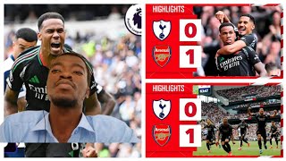 Tottenham vs Arsenal 01  2024 2025 Season  All Goals Highlight Review [upl. by Callas]