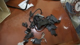 Remains of exploded pager in Beiruts southern suburbs  AFP [upl. by Born690]