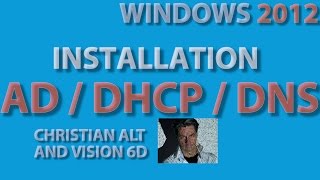 Windows server 2012 ● Active Directory  DHCP  DNS Installation ● in 15 minutes [upl. by Nollat200]