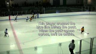 Youth Hockey Offside Tutorial [upl. by Norret]