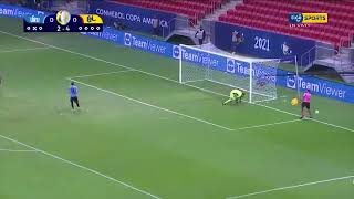 David Ospina saves 2 penalties in the Shootout Uruguay vs Colombia 24 Copa America 2021 [upl. by Neo]