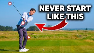 This basic takeaway move changes EVERYTHING about the Golf Swing [upl. by Ahsenauj]