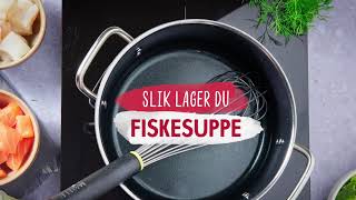 Slik lager du hjemmelaget fiskesuppe [upl. by Survance333]