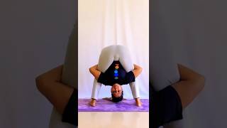 Wide legged forward Bending yoga pose yogaurmi urmiyogaacademy fitness yogateacher yoga [upl. by Malva]