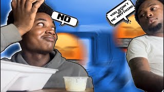 Getting Food Without My Boyfriend Prank😲🚫He Was About To Blow🤯🤬 [upl. by Alecram]