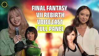 Watch the official Final Fantasy VII Rebirth panel with the English voice cast  FULL PANEL [upl. by Nisaj999]