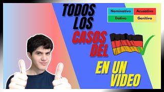 Entendiendo los Casos en Alemán Guía Completa del Nominativo Acusativo Dativo y Genitivo [upl. by Tannenwald]