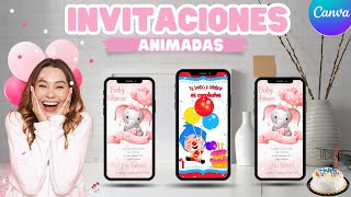 Tarjeta de Invitacion Interactiva con Enlace de Confirmación con Canva Gratis¡🎁con Plantillas [upl. by Witkin]