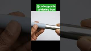 Rechargeable Soldering iron shorts battery soldering [upl. by Kessler427]