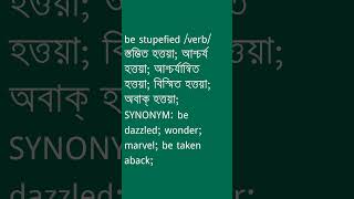 be stupefied Meaning in Bengali  be stupefied শব্দের অর্থ কী  Ovinary [upl. by Ardeth925]